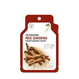 Dearderm Red Ginseng Moisturizing Mask Sheet 25ml / 0.85 fl.oz.